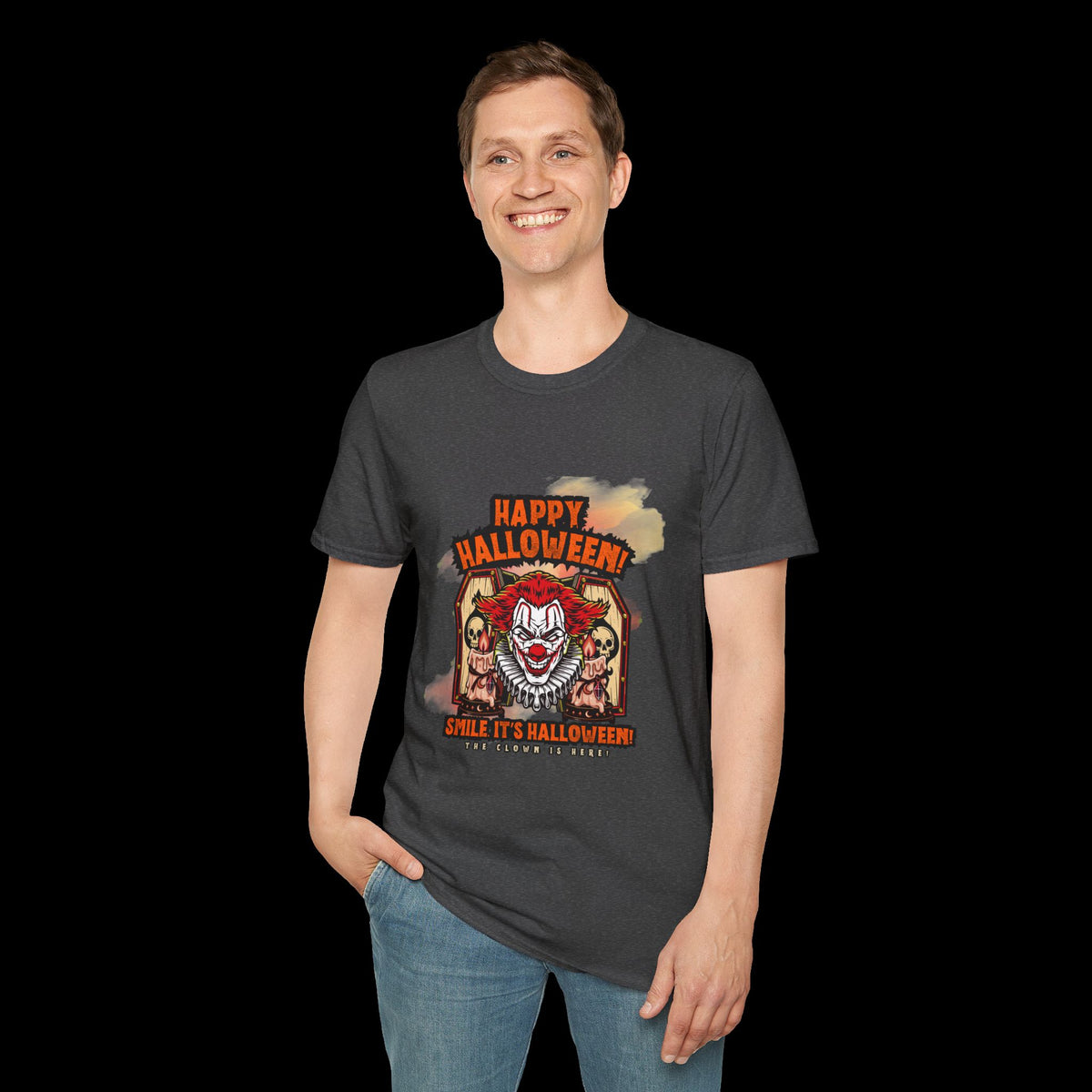 Happy Halloween Horror Graphic T-Shirt
