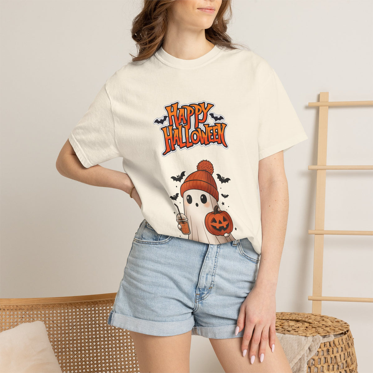 Happy Halloween Ghost T-Shirt