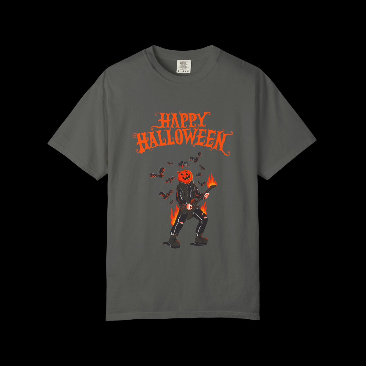 Rockin Halloween Pumpkinhead T-shirt