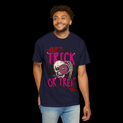 Halloween Skull 'Trick or Treat' T-Shirt
