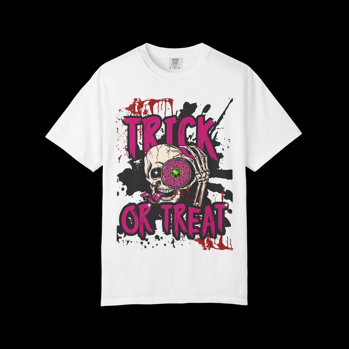 Halloween Skull 'Trick or Treat' T-Shirt