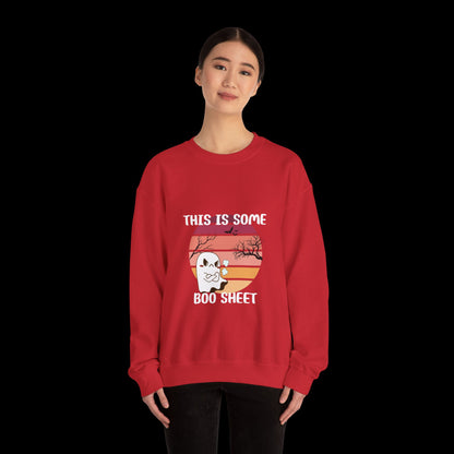 This Is Some Boo Sheet Halloween Crewneck Sweatshirt