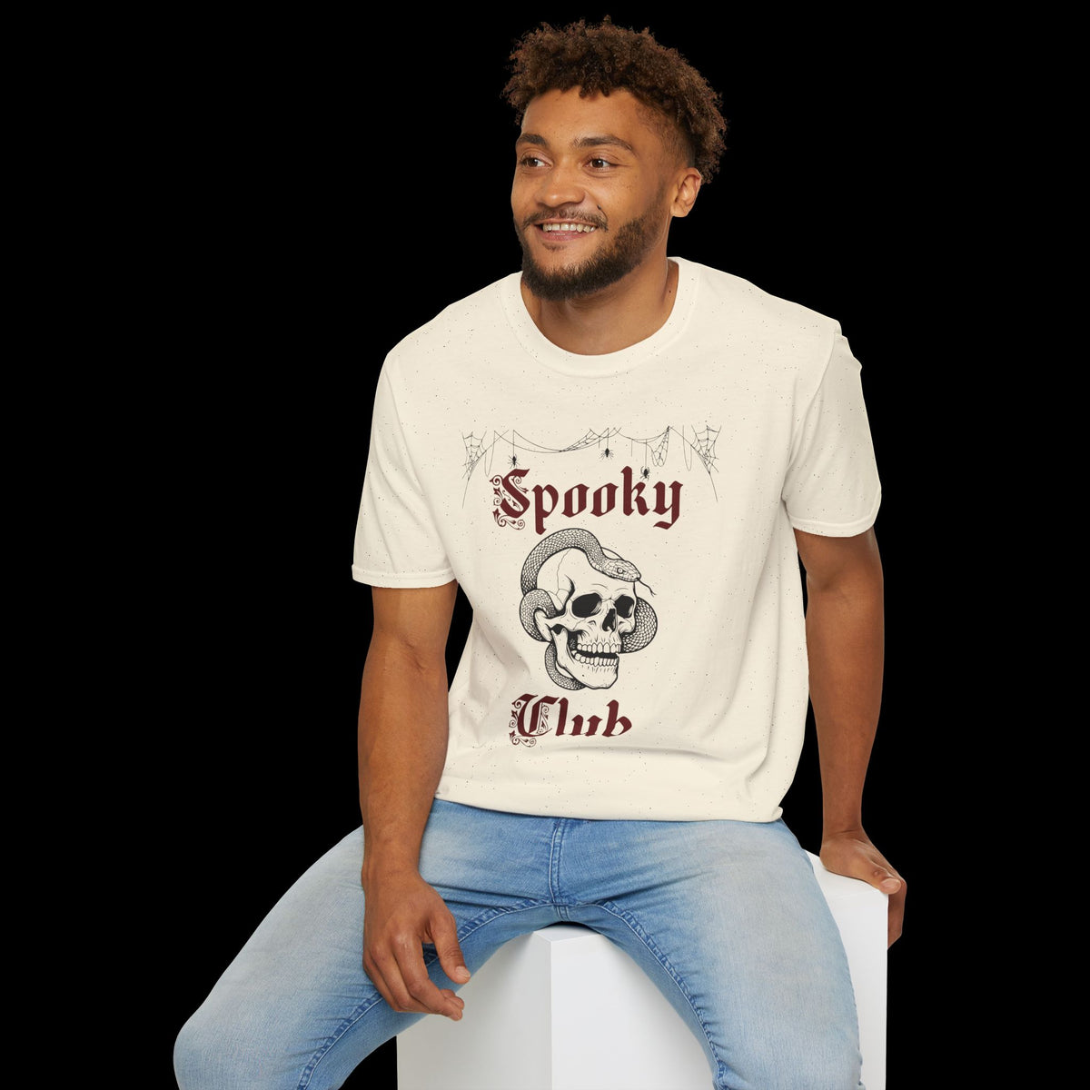 Spooky Club Skull Halloween T-Shirt