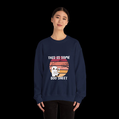 This Is Some Boo Sheet Halloween Crewneck Sweatshirt