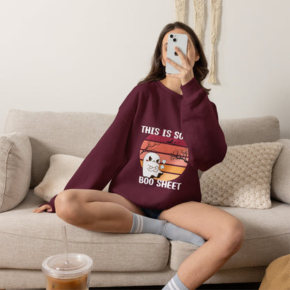 This Is Some Boo Sheet Halloween Crewneck Sweatshirt