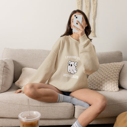 I Found This Humerus Halloween Ghost Sweatshirt