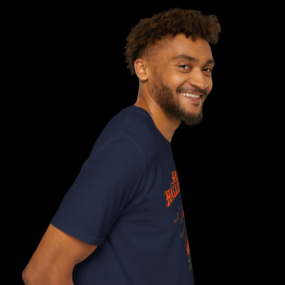 Happy Halloween Pumpkin Graphic T-Shirt