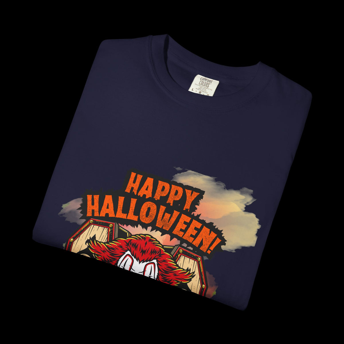 Happy Halloween Clown Horror Graphic Tee