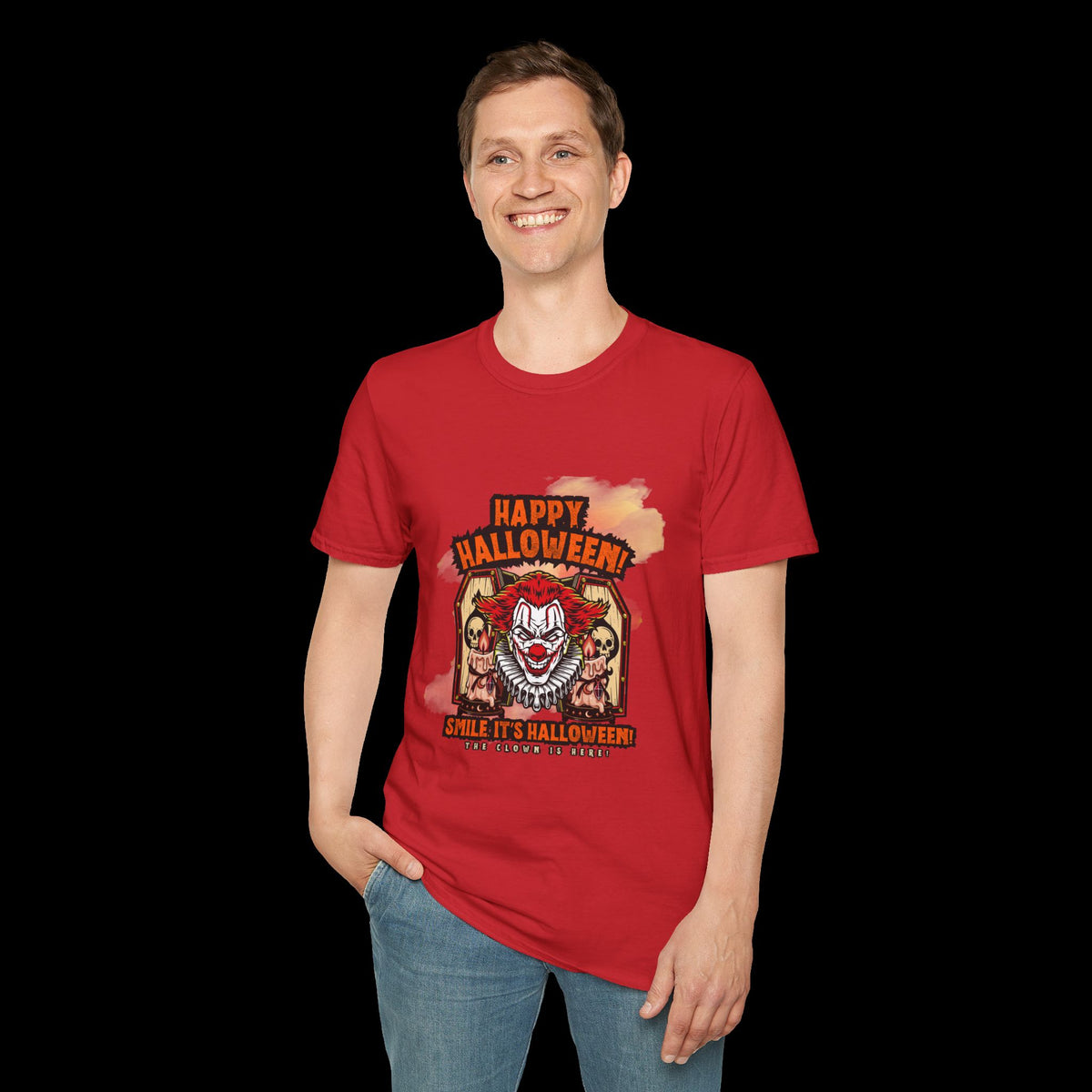 Happy Halloween Horror Graphic T-Shirt