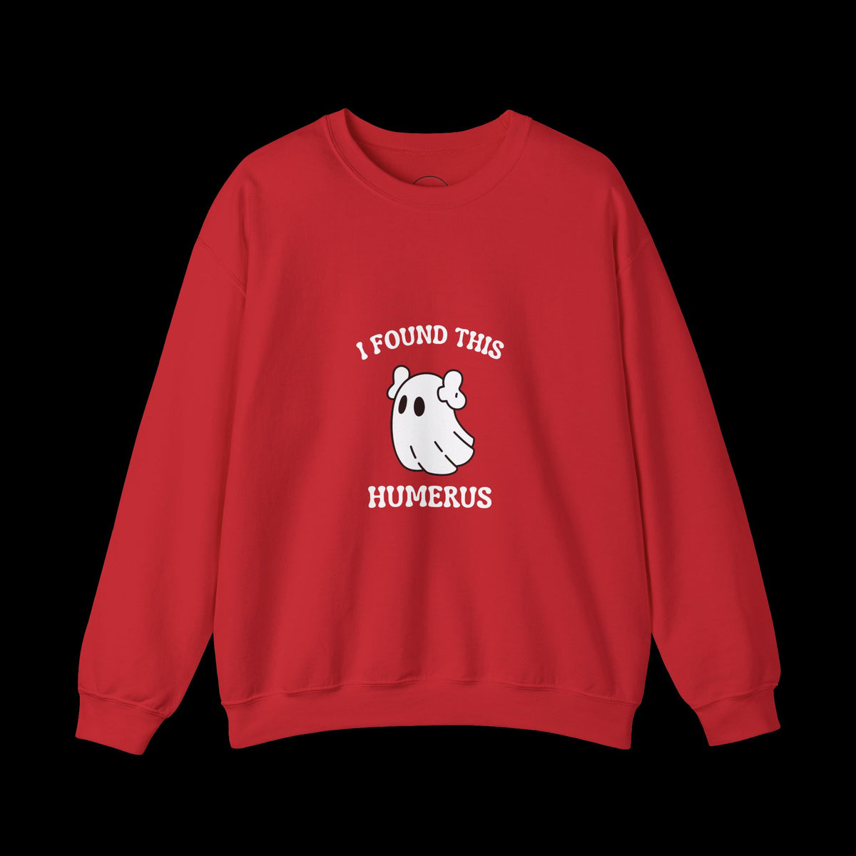 I Found This Humerus Halloween Ghost Sweatshirt