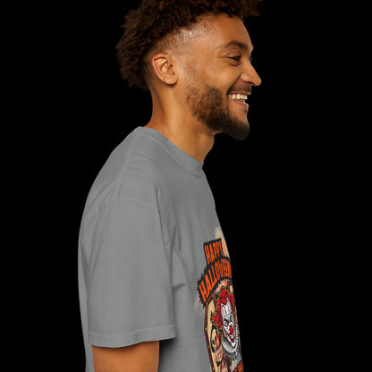 Happy Halloween Clown Horror Graphic Tee