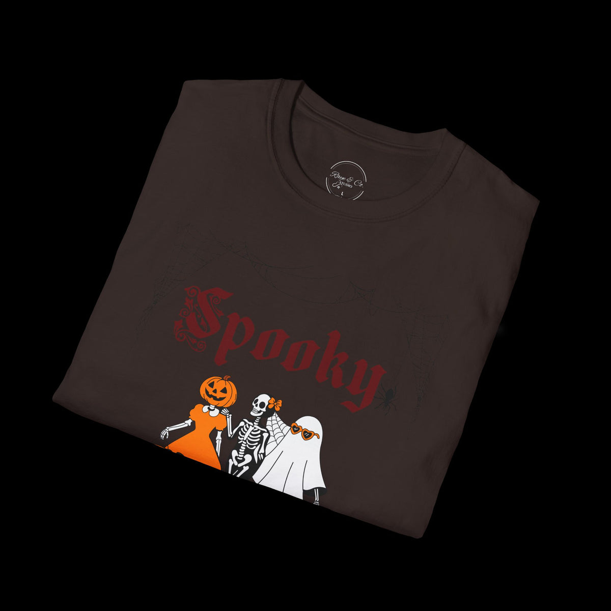 Spooky Club Halloween Graphic T-Shirt