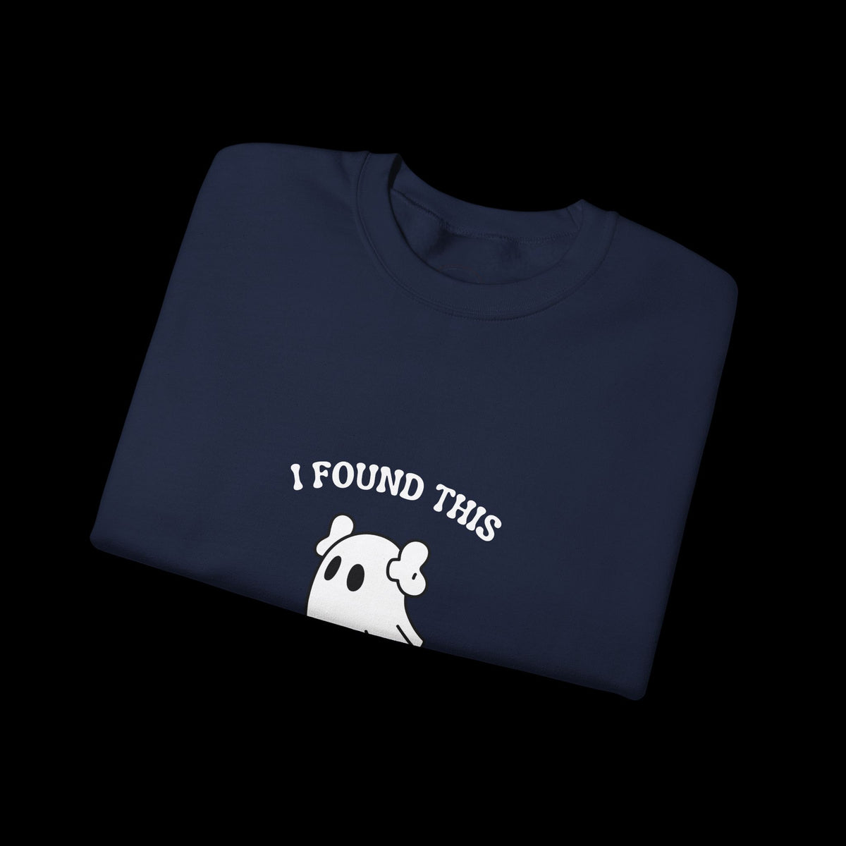 I Found This Humerus Halloween Ghost Sweatshirt