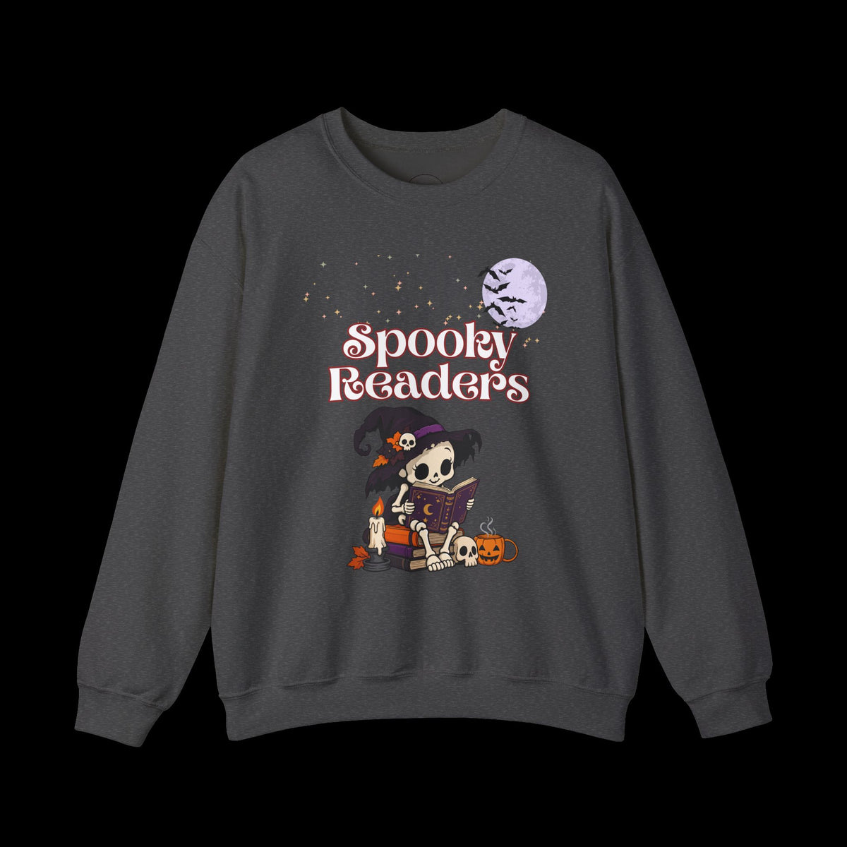 Spooky Readers Halloween Crewneck Sweatshirt