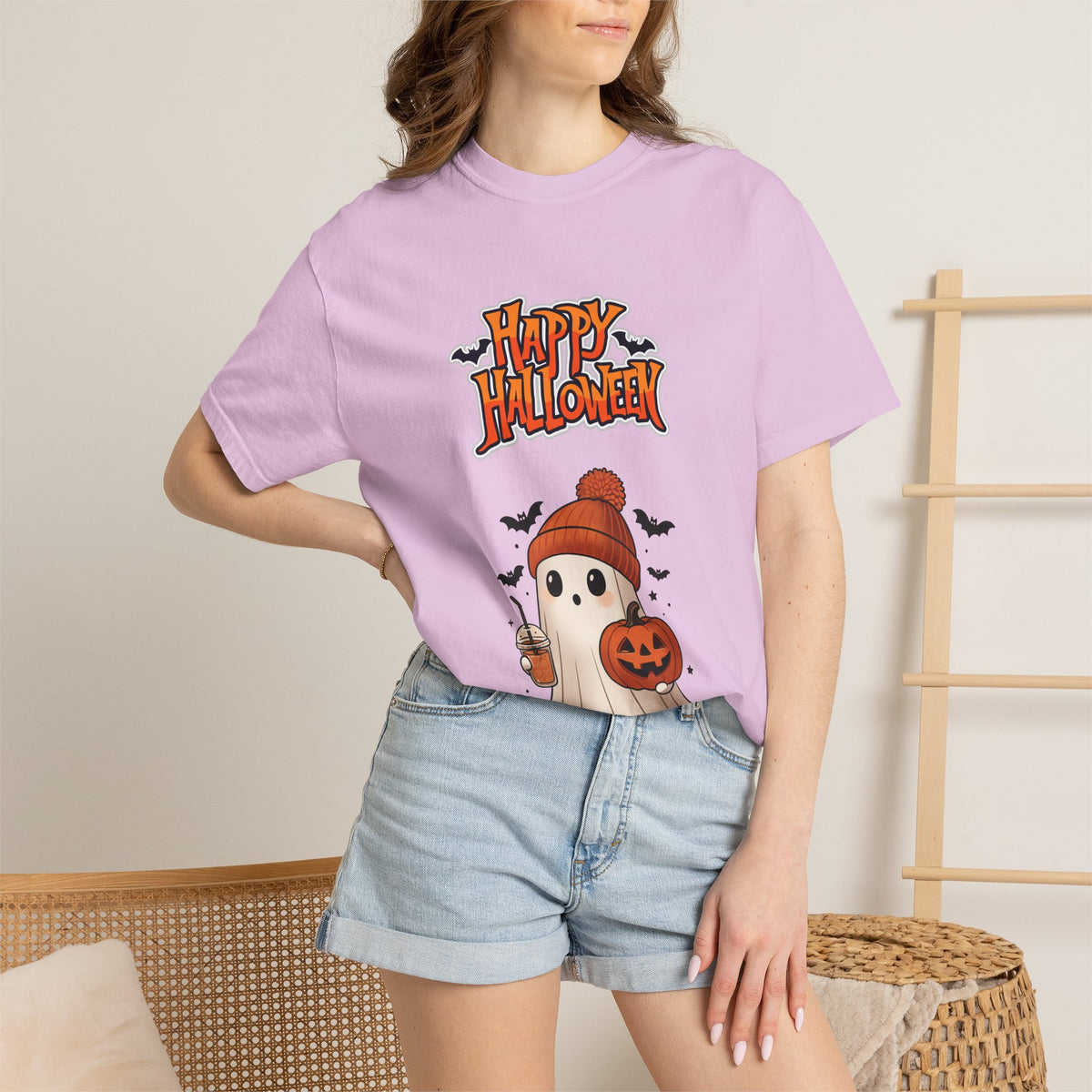 Happy Halloween Ghost T-Shirt