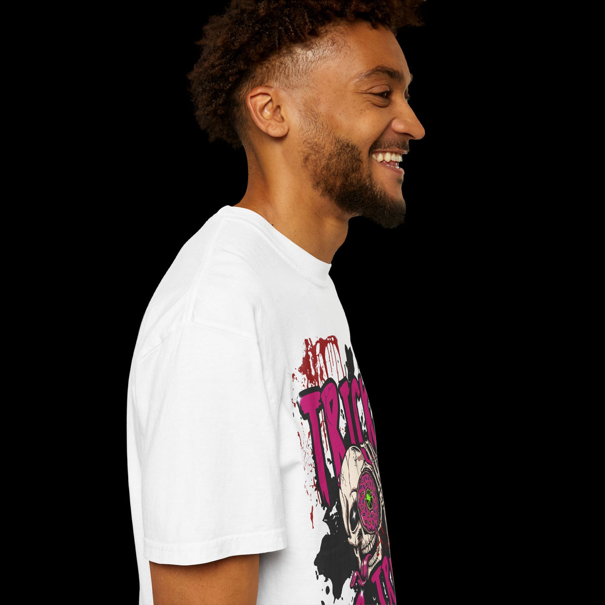 Halloween Skull 'Trick or Treat' T-Shirt