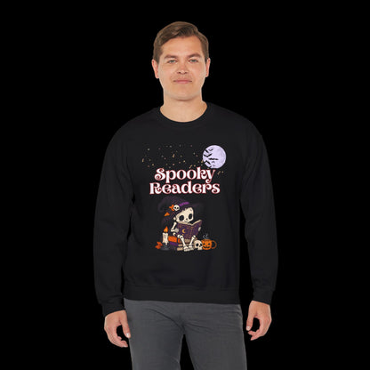 Spooky Readers Halloween Crewneck Sweatshirt