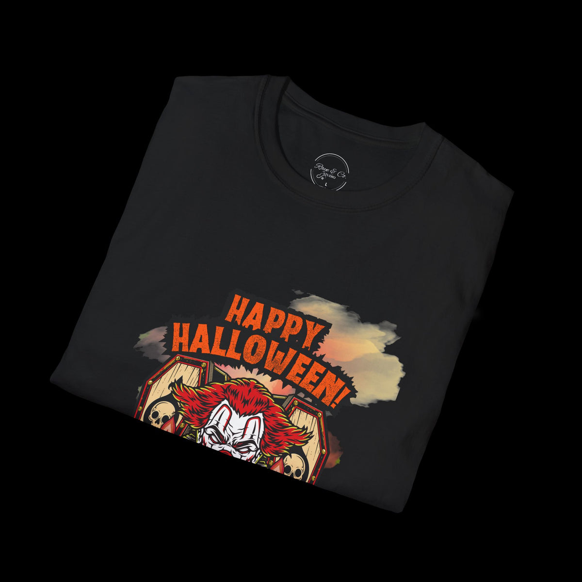 Happy Halloween Horror Graphic T-Shirt