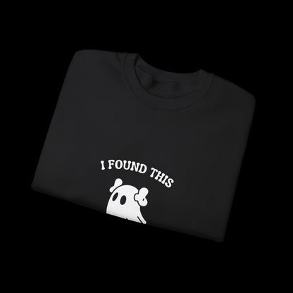 I Found This Humerus Halloween Ghost Sweatshirt