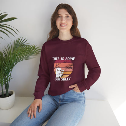 This Is Some Boo Sheet Crewneck Sweatshirt