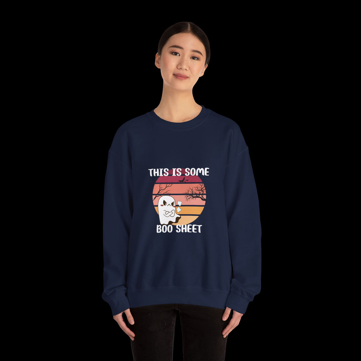 This Is Some Boo Sheet Crewneck Sweatshirt