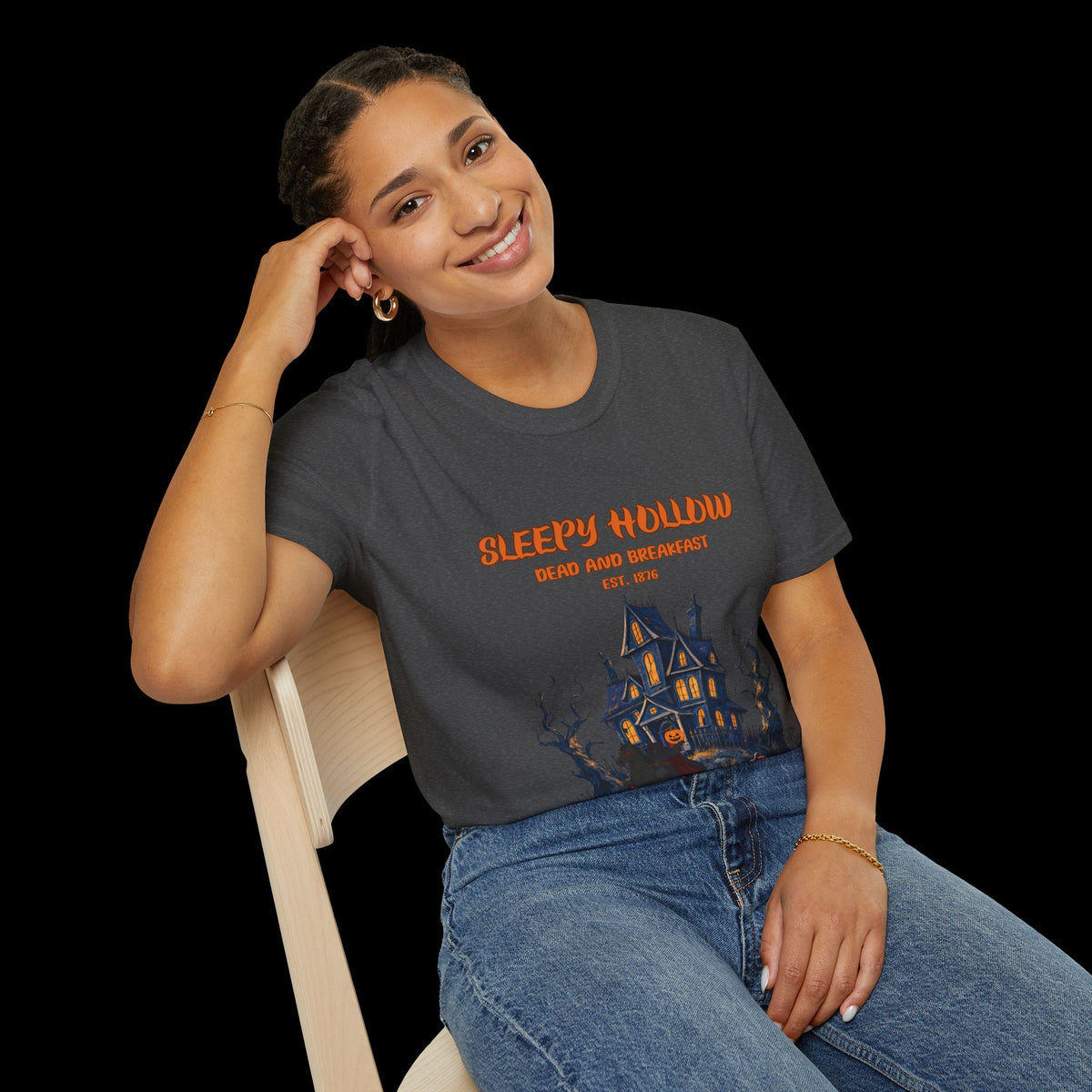 Sleepy Hollow Haunted House Halloween T-Shirt