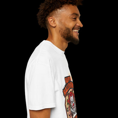 Happy Halloween Clown Horror Graphic Tee