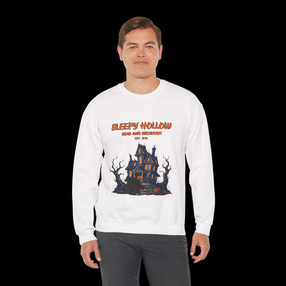 Sleepy Hollow Halloween Haunted House Sweatshirt