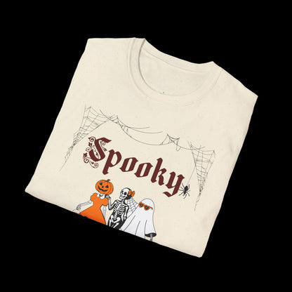 Spooky Club Halloween Graphic T-Shirt