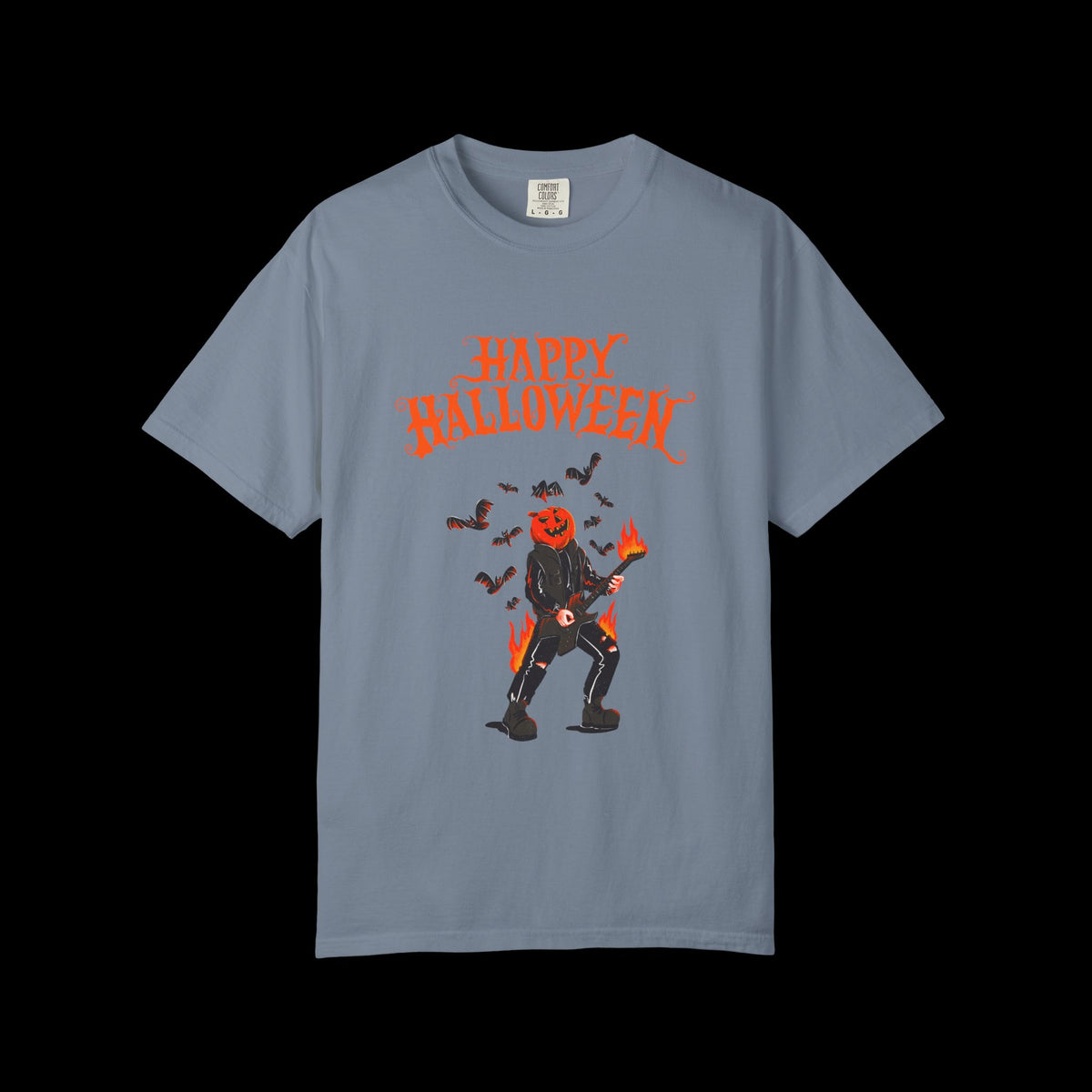 Rockin Halloween Pumpkinhead T-shirt