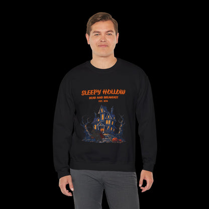 Sleepy Hollow Halloween Haunted House Sweatshirt