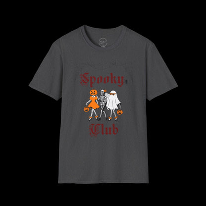 Spooky Club Halloween Graphic T-Shirt
