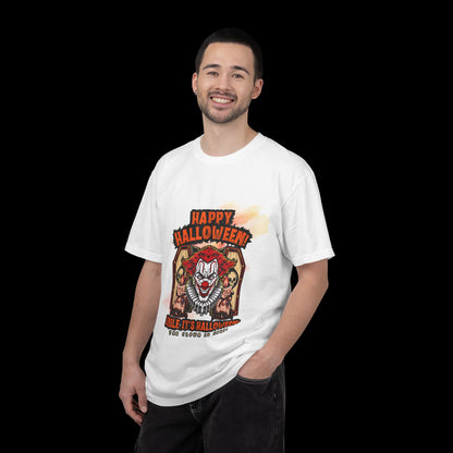 Happy Halloween Clown Horror Graphic Tee