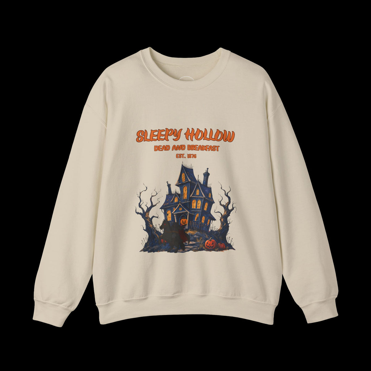 Sleepy Hollow Halloween Haunted House Sweatshirt