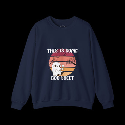 This Is Some Boo Sheet Halloween Crewneck Sweatshirt