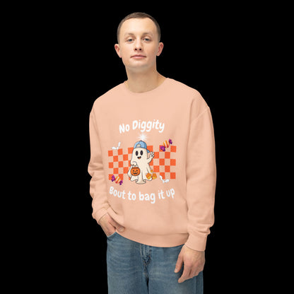 No Diggity Ghost Pumpkin Crewneck Sweatshirt