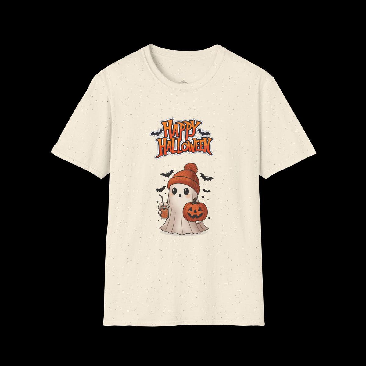Happy Halloween Ghost Pumpkin T-Shirt