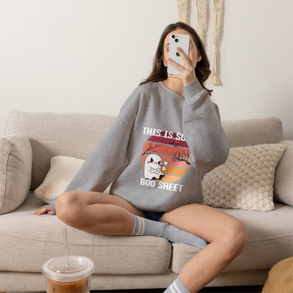 This Is Some Boo Sheet Halloween Crewneck Sweatshirt