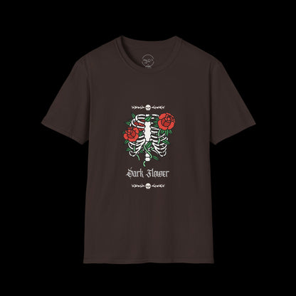 Dark Flower Skeleton T-Shirt