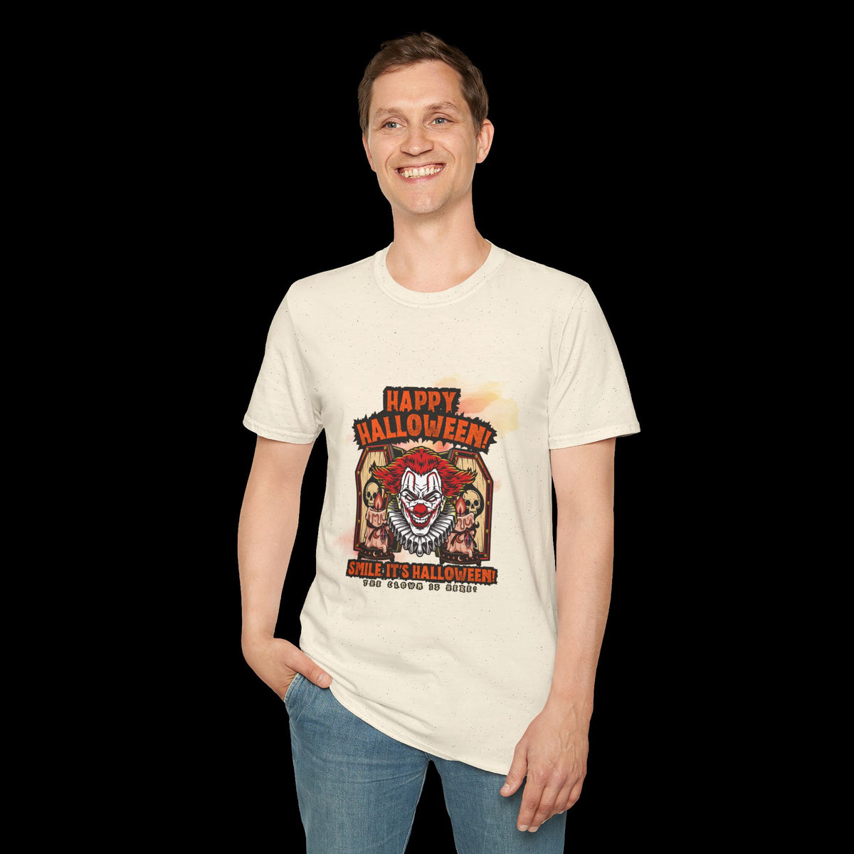 Happy Halloween Horror Graphic T-Shirt