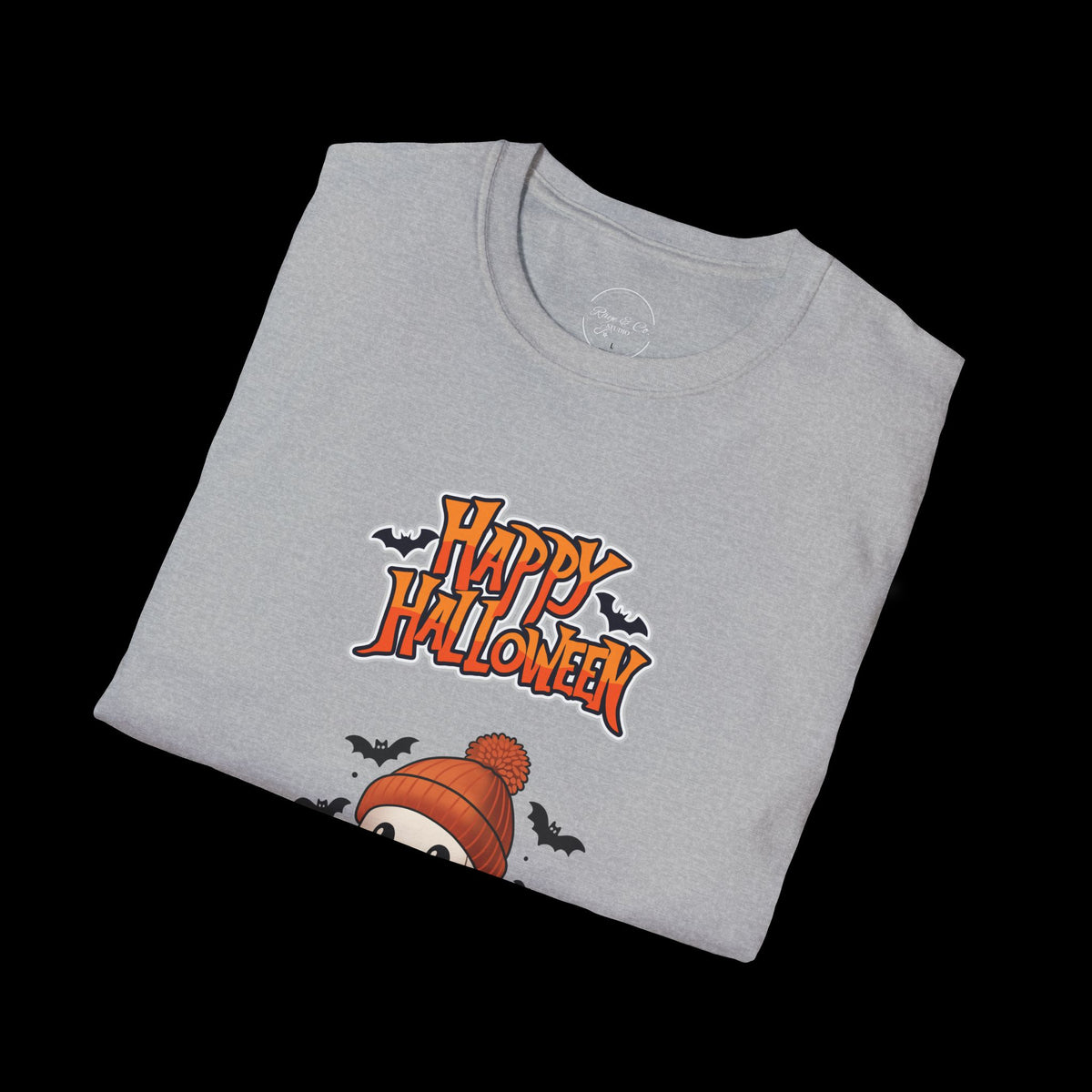 Happy Halloween Ghost Pumpkin T-Shirt