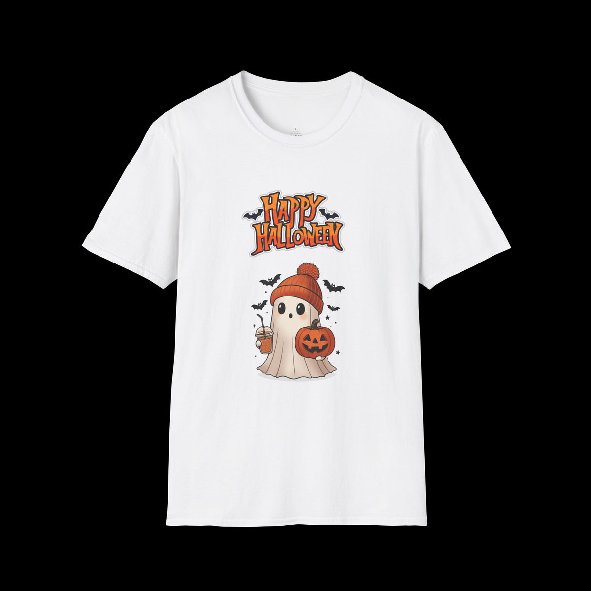 Happy Halloween Ghost Pumpkin T-Shirt