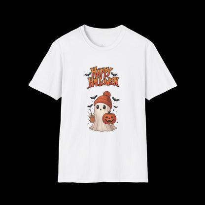 Happy Halloween Ghost Pumpkin T-Shirt