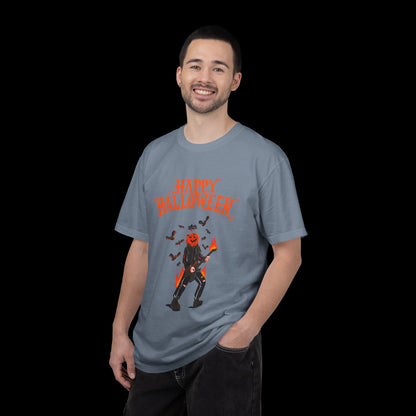 Rockin Halloween Pumpkinhead T-shirt