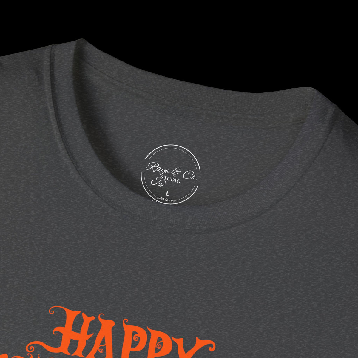 Happy Halloween Pumpkin Graphic T-Shirt