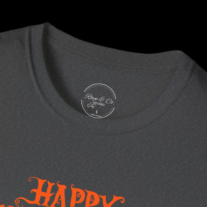 Happy Halloween Pumpkin Graphic T-Shirt