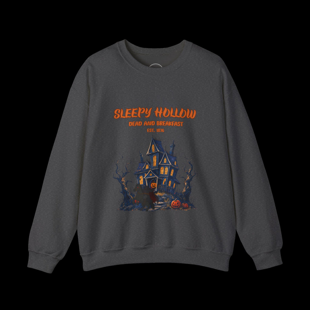 Sleepy Hollow Halloween Haunted House Sweatshirt