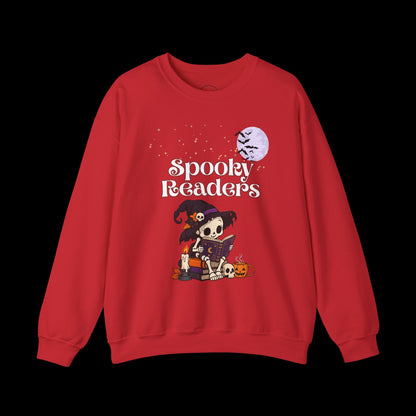 Spooky Readers Halloween Crewneck Sweatshirt
