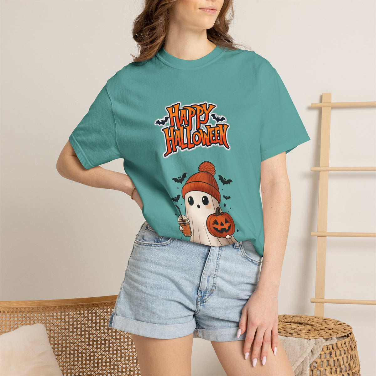 Happy Halloween Ghost T-Shirt