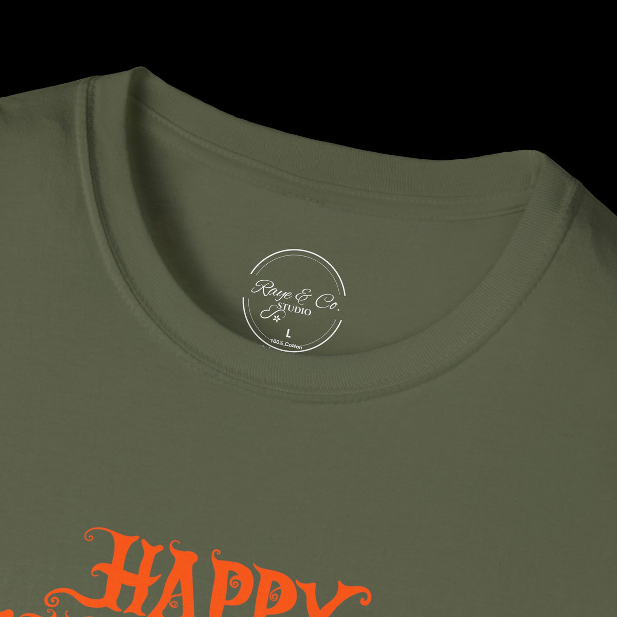 Happy Halloween Pumpkin Graphic T-Shirt